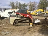 Side of used Takeuchi Track Loader